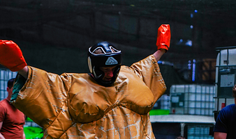 Sumostafet hos Paintball arena