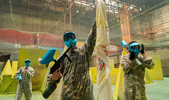 Paintball og Laserskydning i nordens største indendørs baner