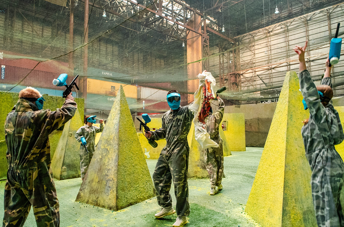 Indendørs Paintball bane - København