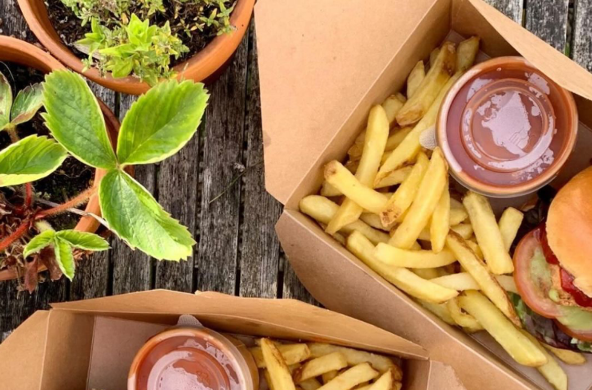 Burgers, waffles & more