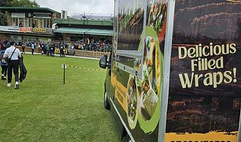 Delicious mouthwatering Grilled Wraps and naan wraps 