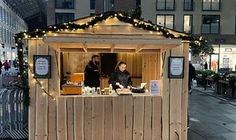 brændte mandler, juleglögg, churros og æbleskiver