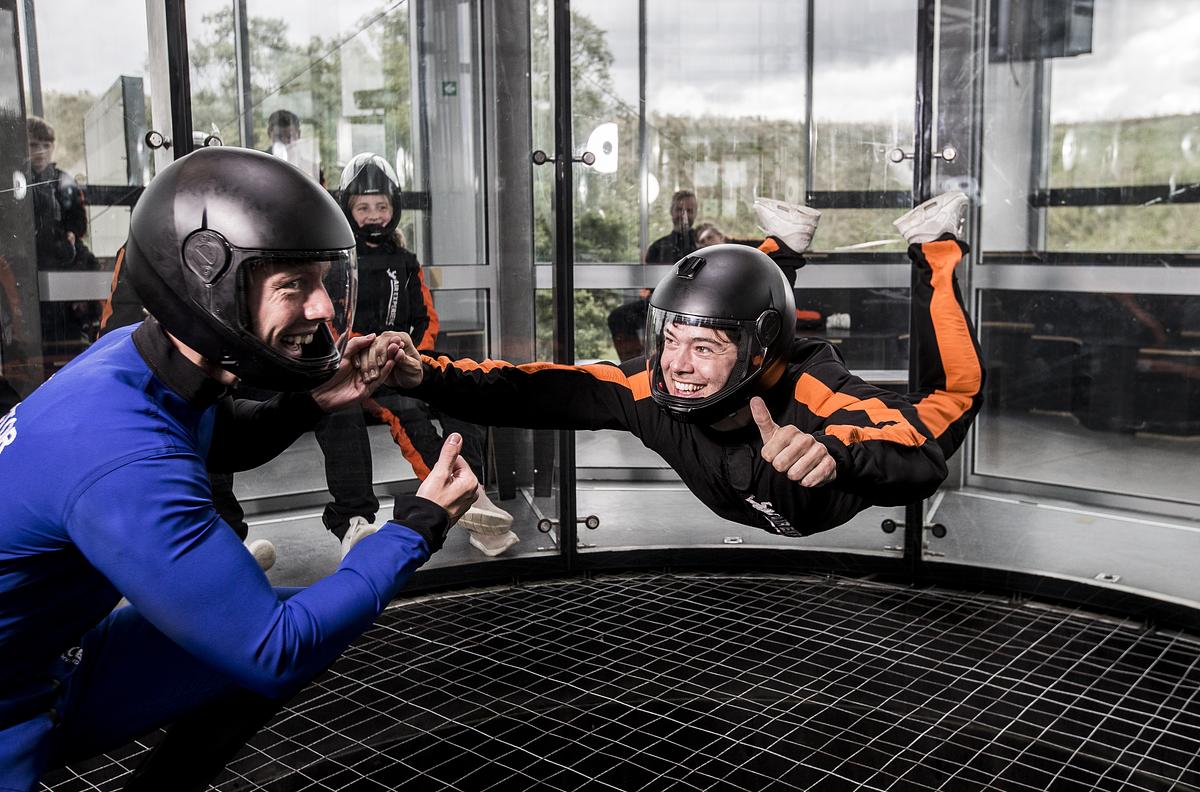 Indoor Skydiving hos Copenhagen Air Experience