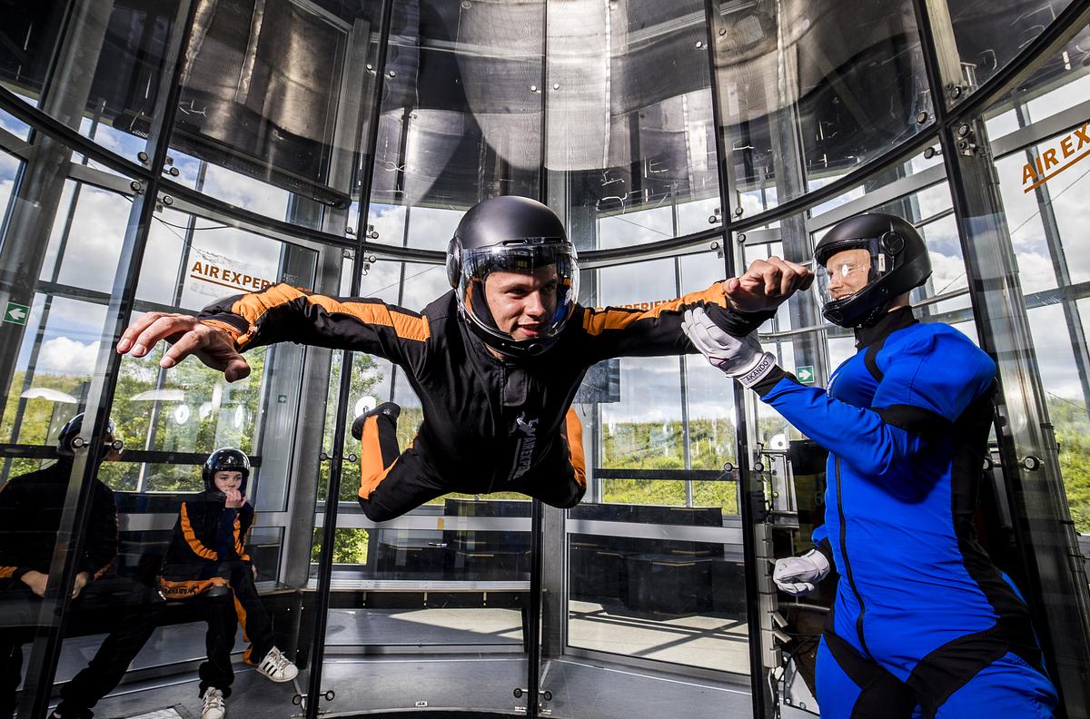 Indoor Skydiving hos Copenhagen Air Experience