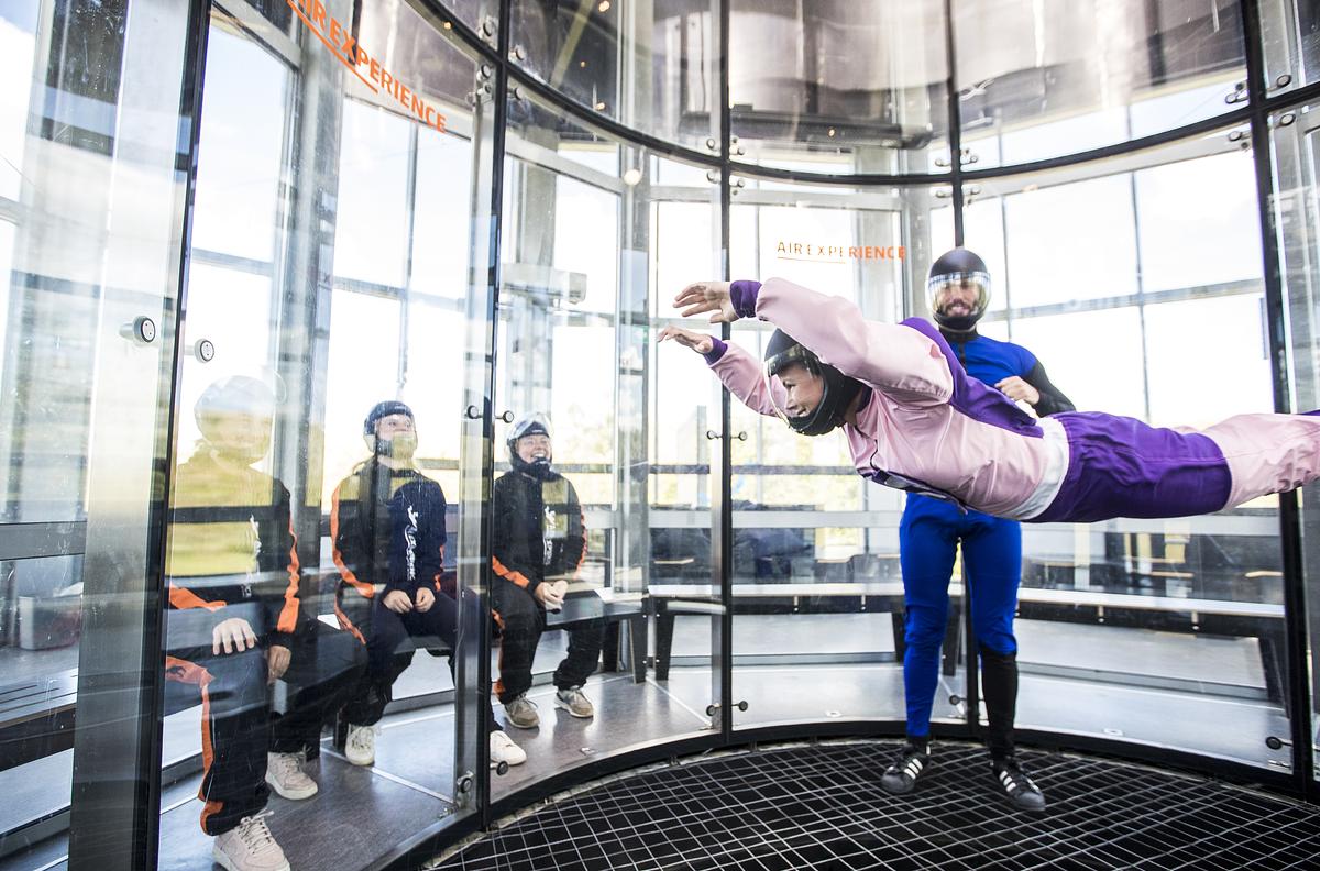 Indoor Skydiving hos Copenhagen Air Experience