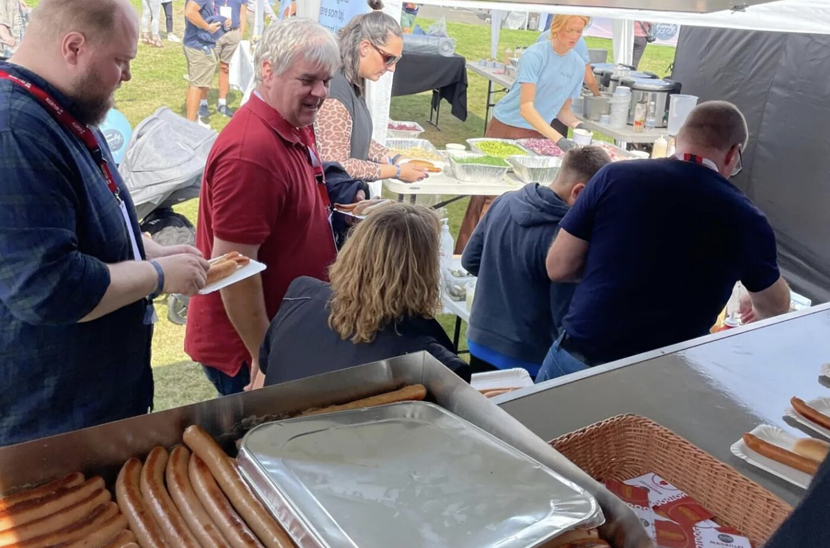 Pølsevogn til fest