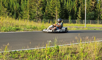 Gokart hos Grong Karting