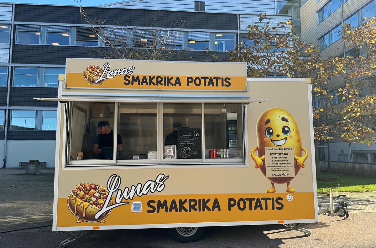 Bakad potatis med fyllning 