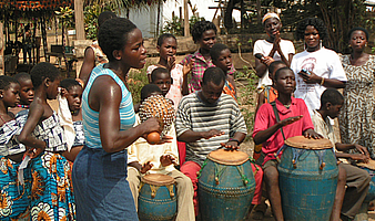 Afrikansk trommespil