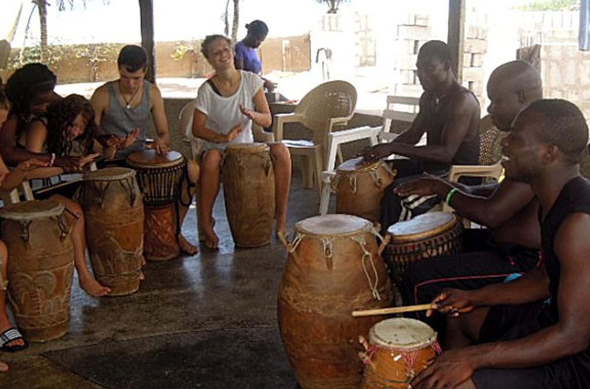 Afrikansk trommespil