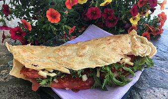 Piadina, Schnitzelbrot, Fondu-Dog, Huusbrötli