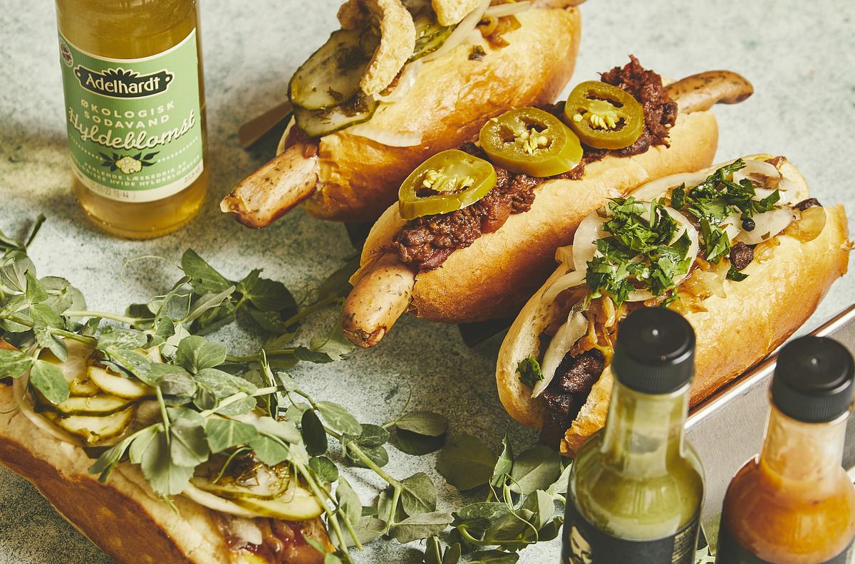 Gourmet hotdogs