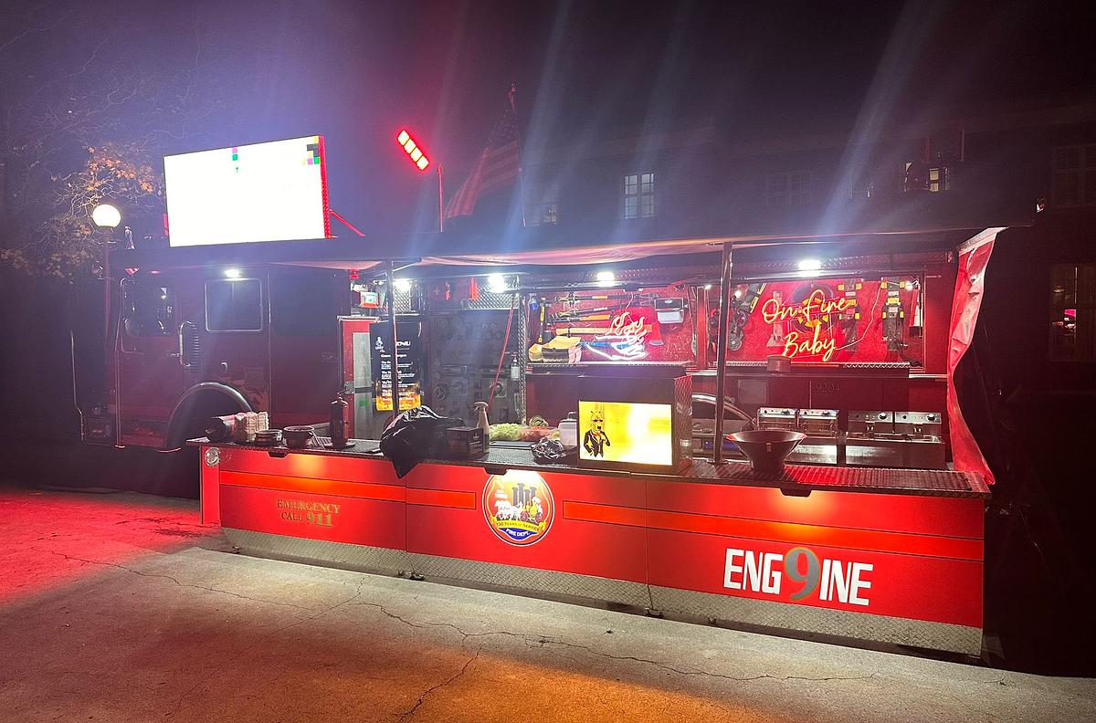 ENG9INE The US Firetruck Food Truck