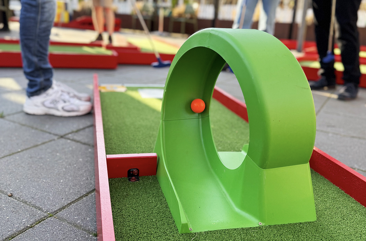 Minigolf på Bakken