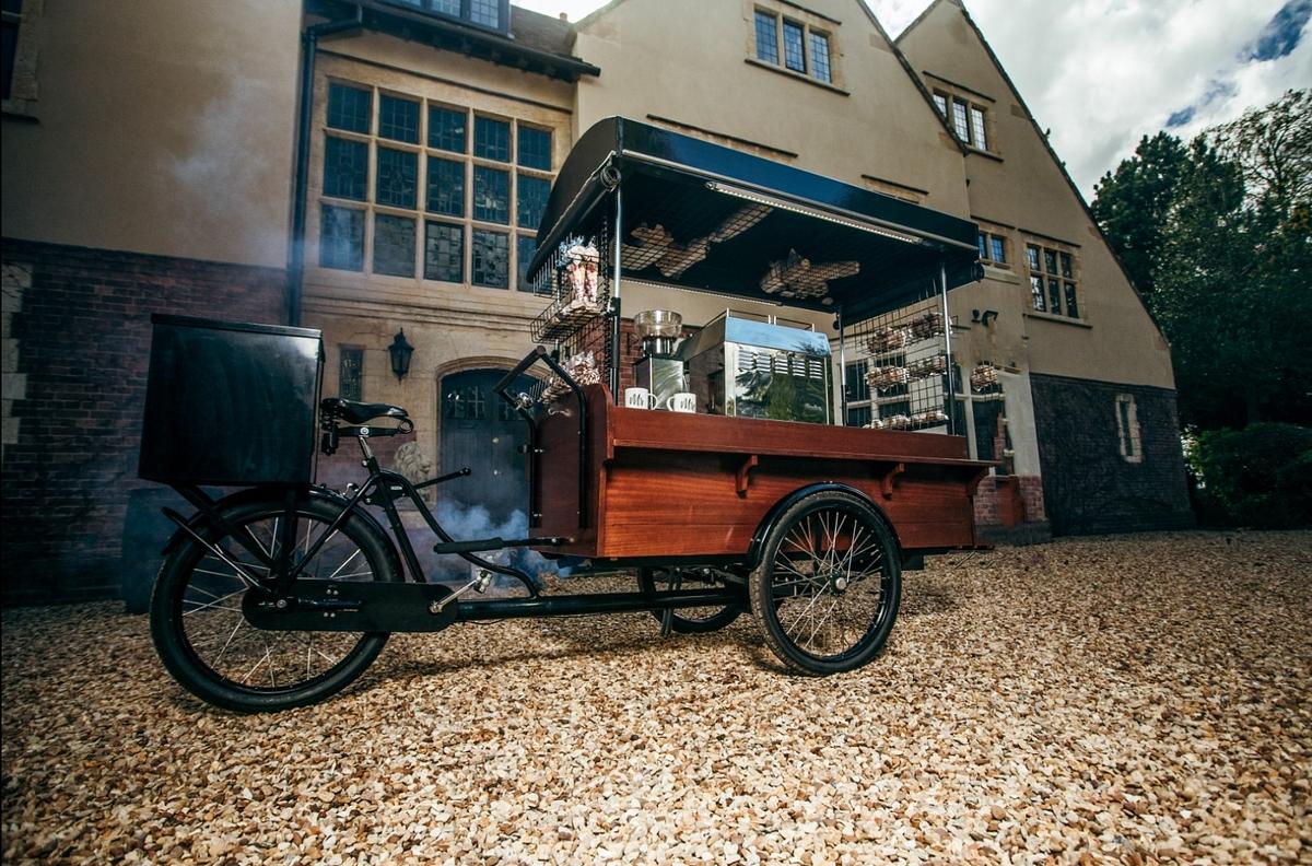 Coffee trike, mobile cafe