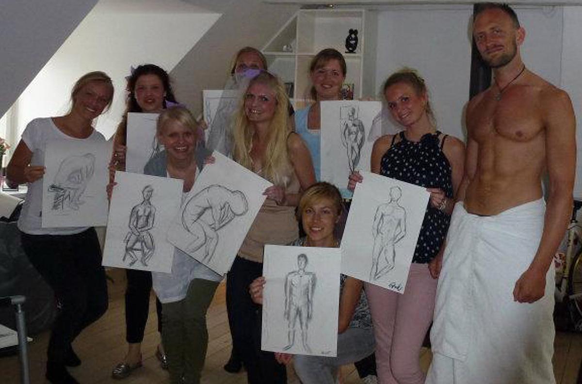 Croquis – En anderledes oplevelse - og et sjovt minde med hjem