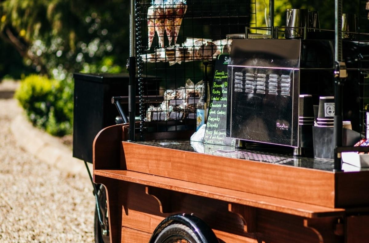 Coffee trike, mobile cafe