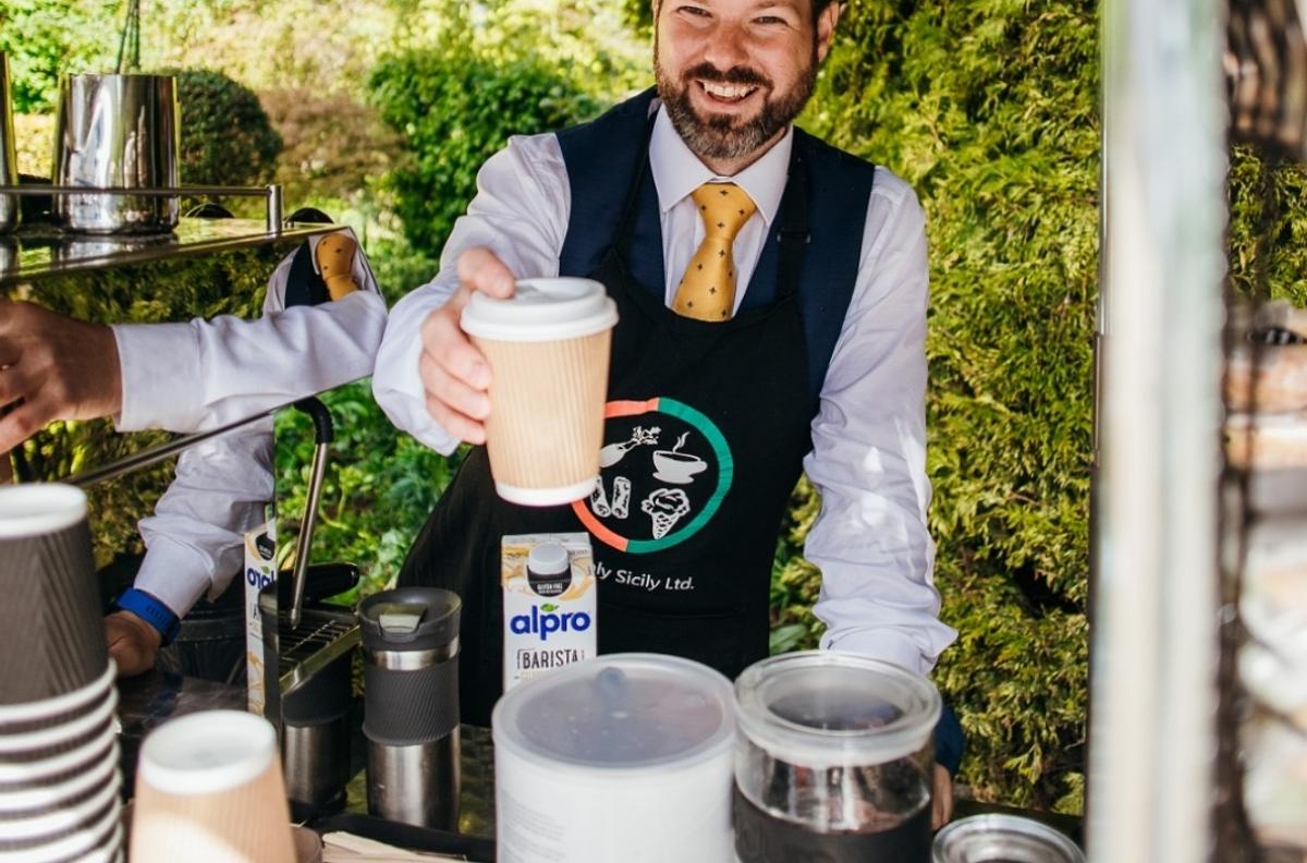 Coffee trike, mobile cafe