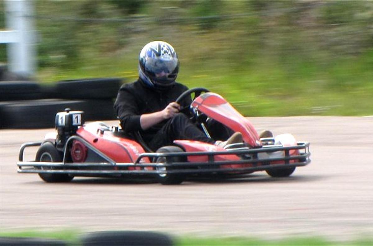 Gokart og Paintball på Falster