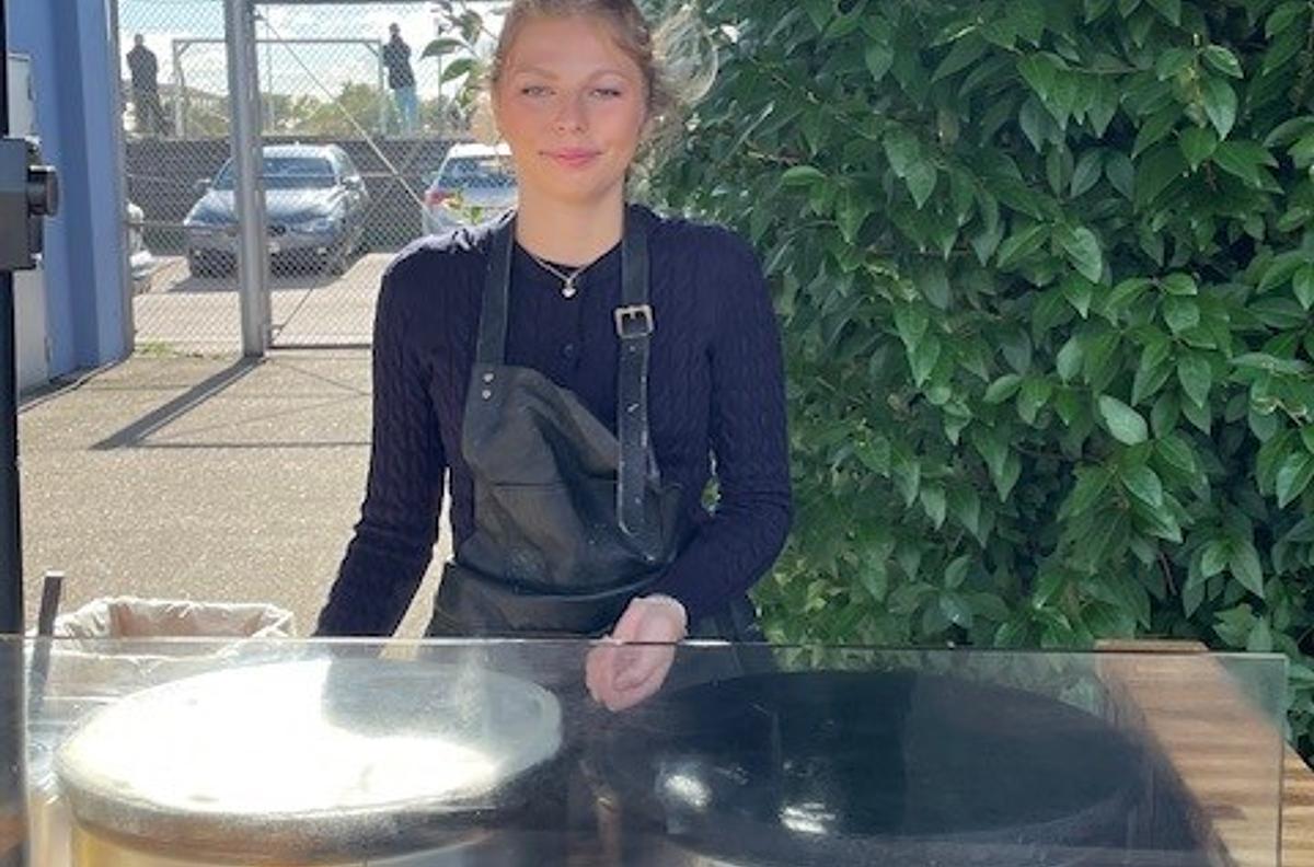 Mad- og dessertcrepes med højt humør og service