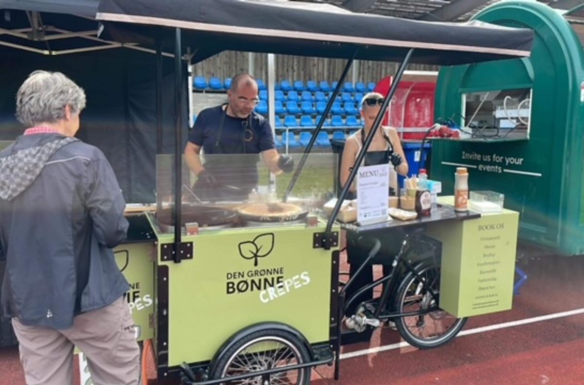 Mad- og dessertcrepes med højt humør og service