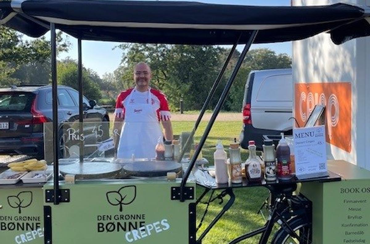 Mad- og dessertcrepes med højt humør og service