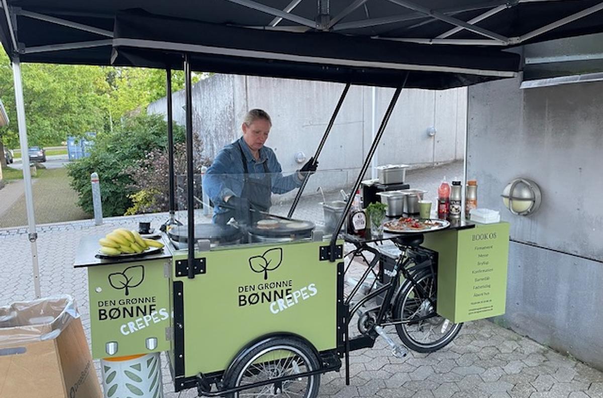 Mad- og dessertcrepes med højt humør og service