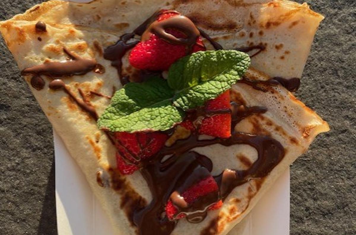 Mad- og dessertcrepes med højt humør og service