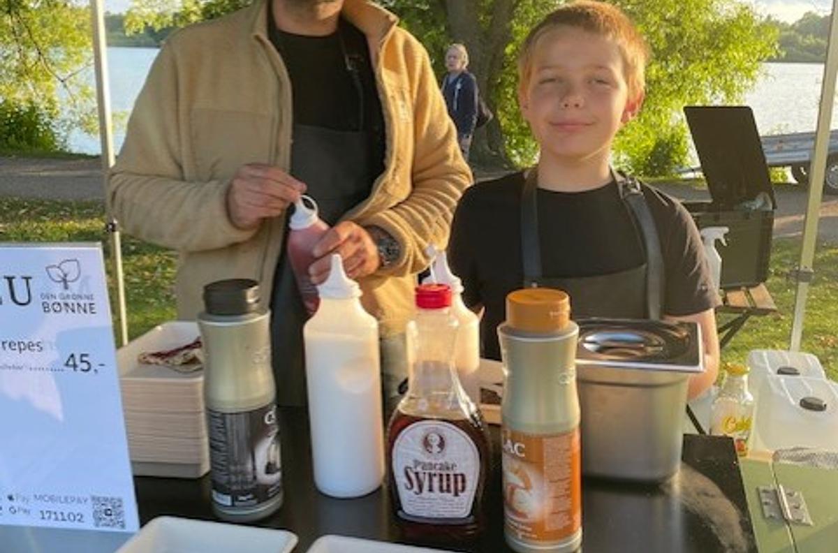 Mad- og dessertcrepes med højt humør og service