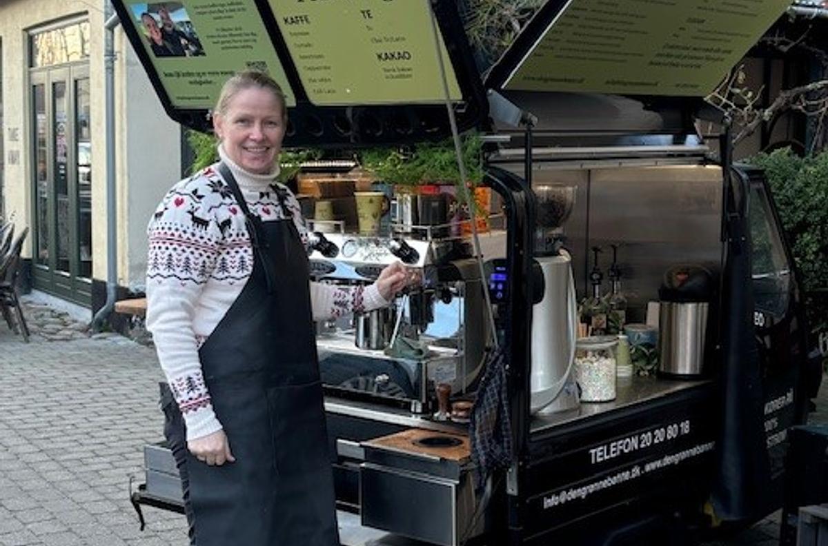 Kaffevogn inkl. kolde drikke og sødt