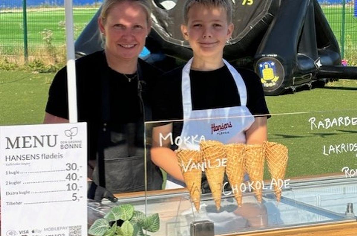Isvogn med Hansen IS