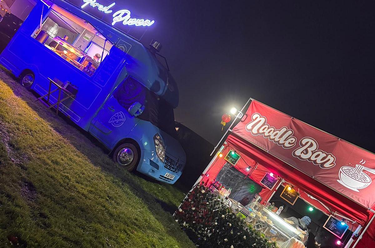 Tony’s pepperoni pizza truck 