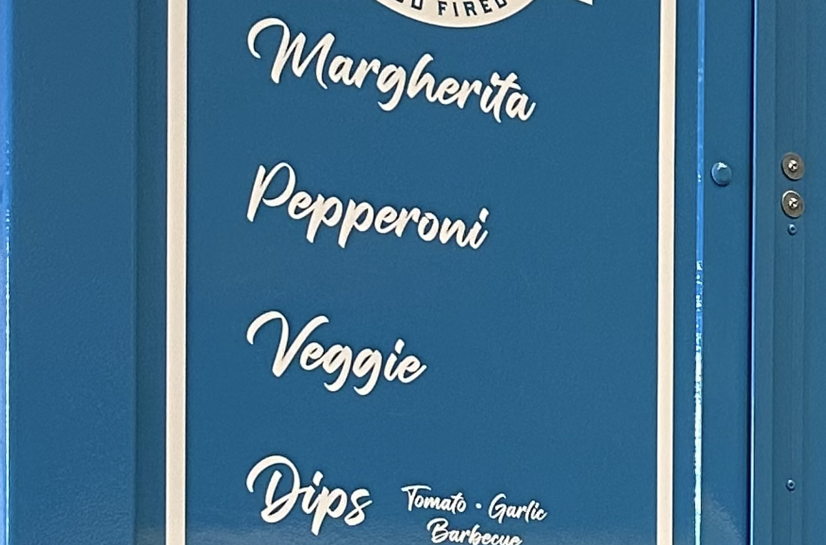 Tony’s pepperoni pizza truck 