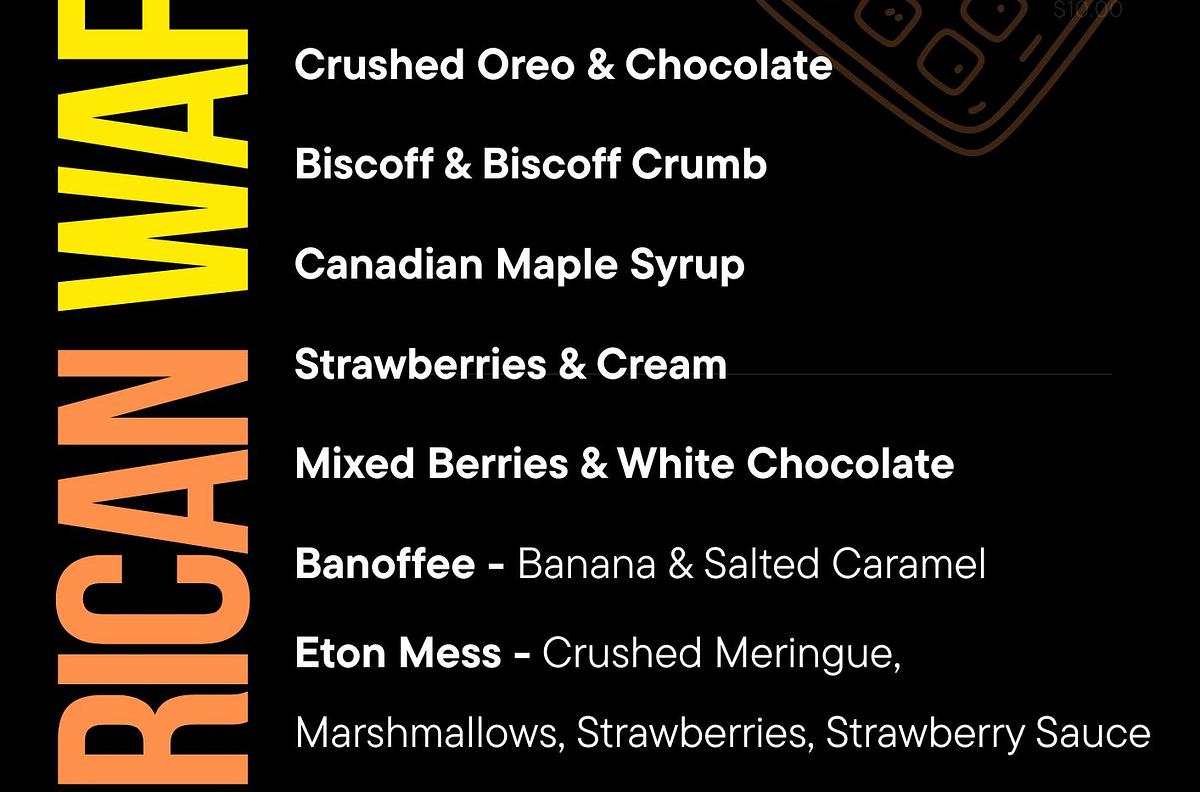 Crepes and waffles