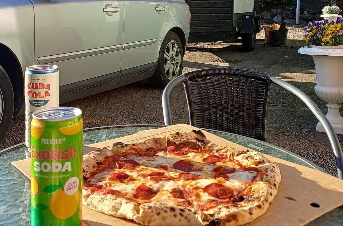 Truenapo450 ° pizza foodtruck/ Vedugns Napolitanska pizza