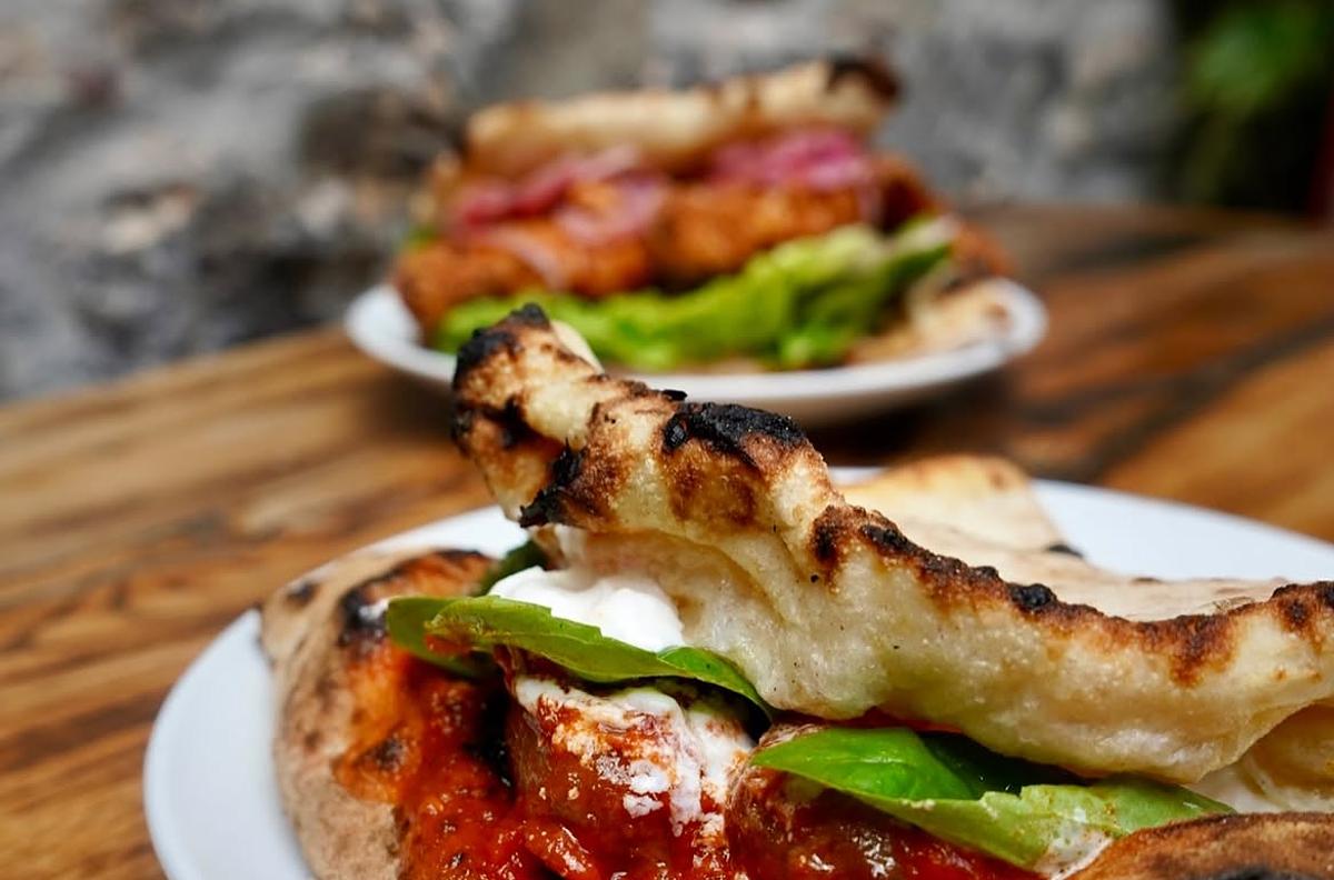 Napolitansk pizza, Italienska Mackor, Italiensk Streetfood