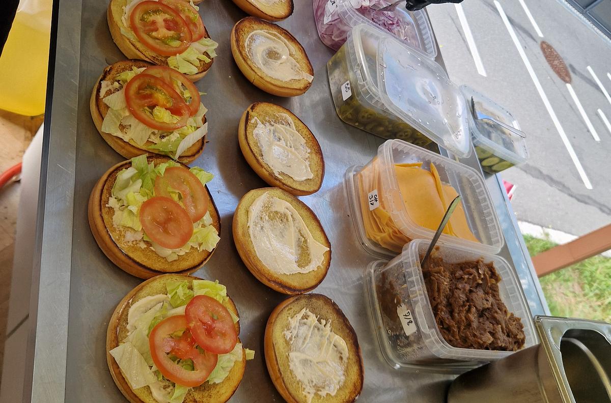 Saftige Smash Burgers