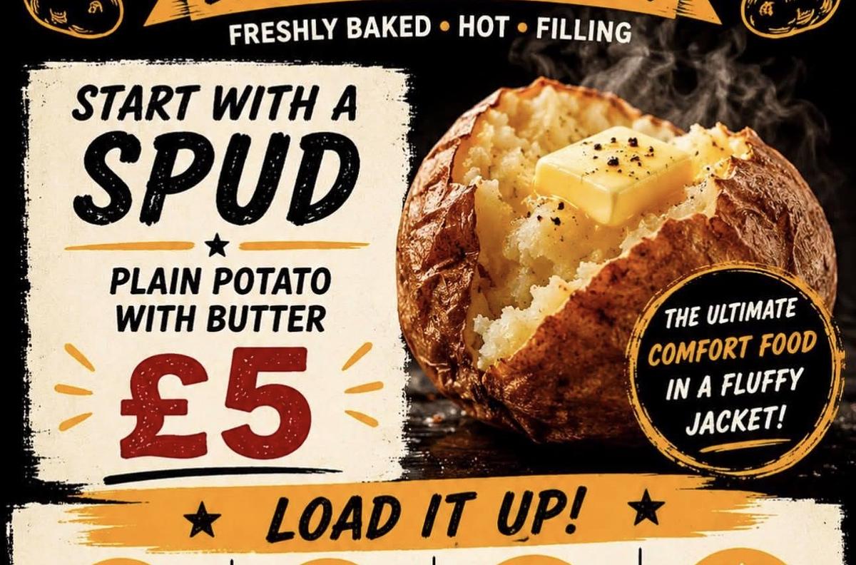 Jacket potatoes 