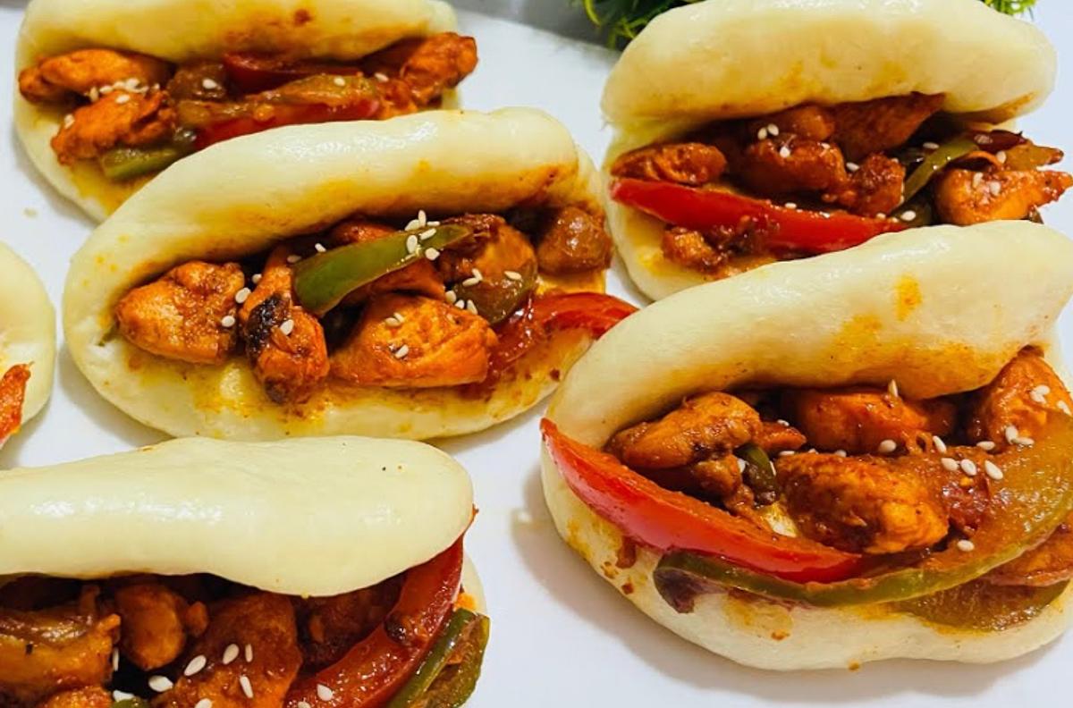 Hamburger Asian Indisk Grekisk Tacos