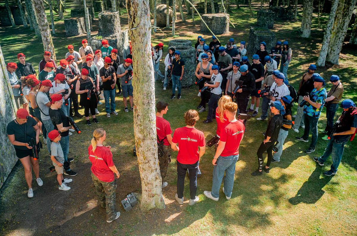 Lasergames hos Shoot to Thrill