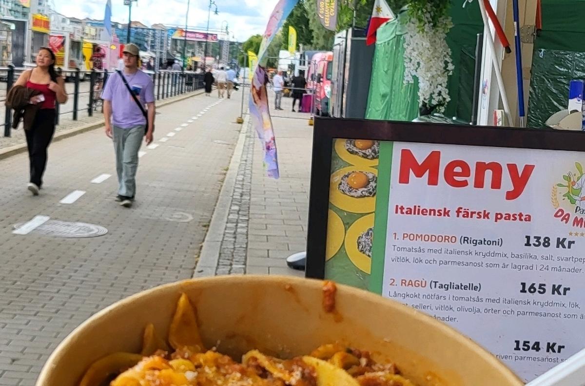 Färsk italiensk PASTA &GELATO 
