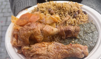 Gambiansk street food