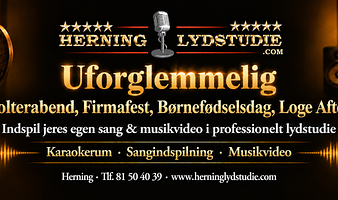 Musikvideo i Herning Lydstudie