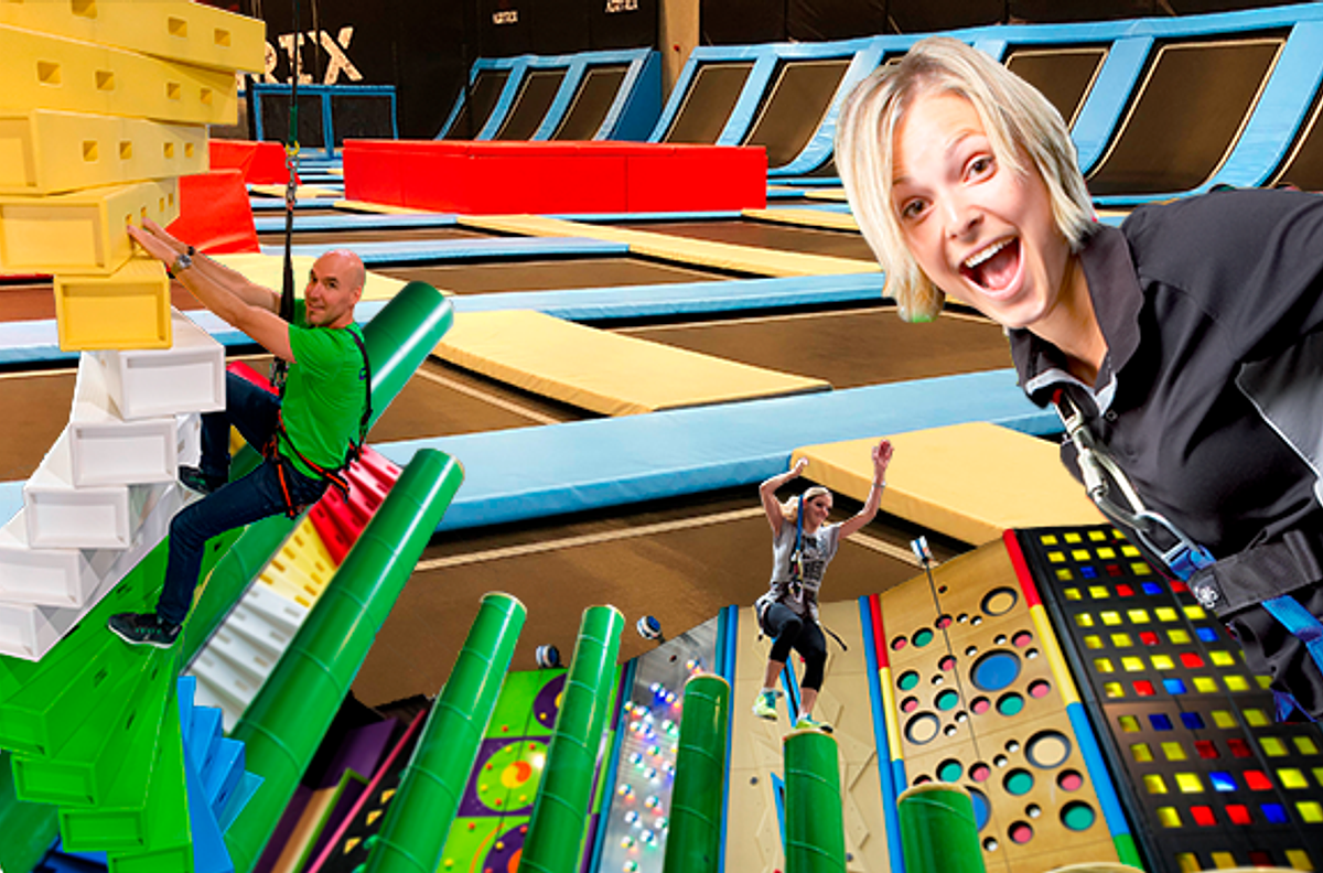 Actionpark - Klatring, Ninja Warrior, Trampolinpark, Games