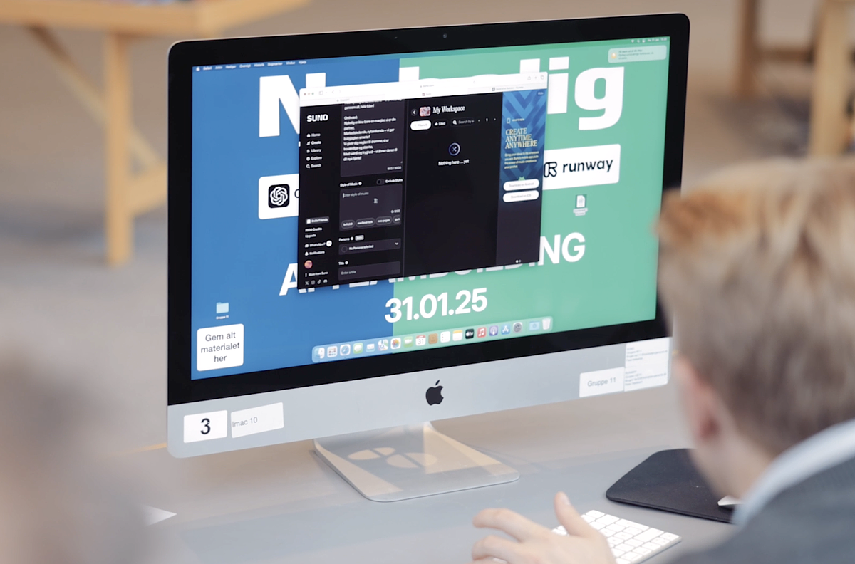 Firma Sangen med AI