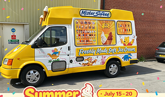 Ice cream van dessert van