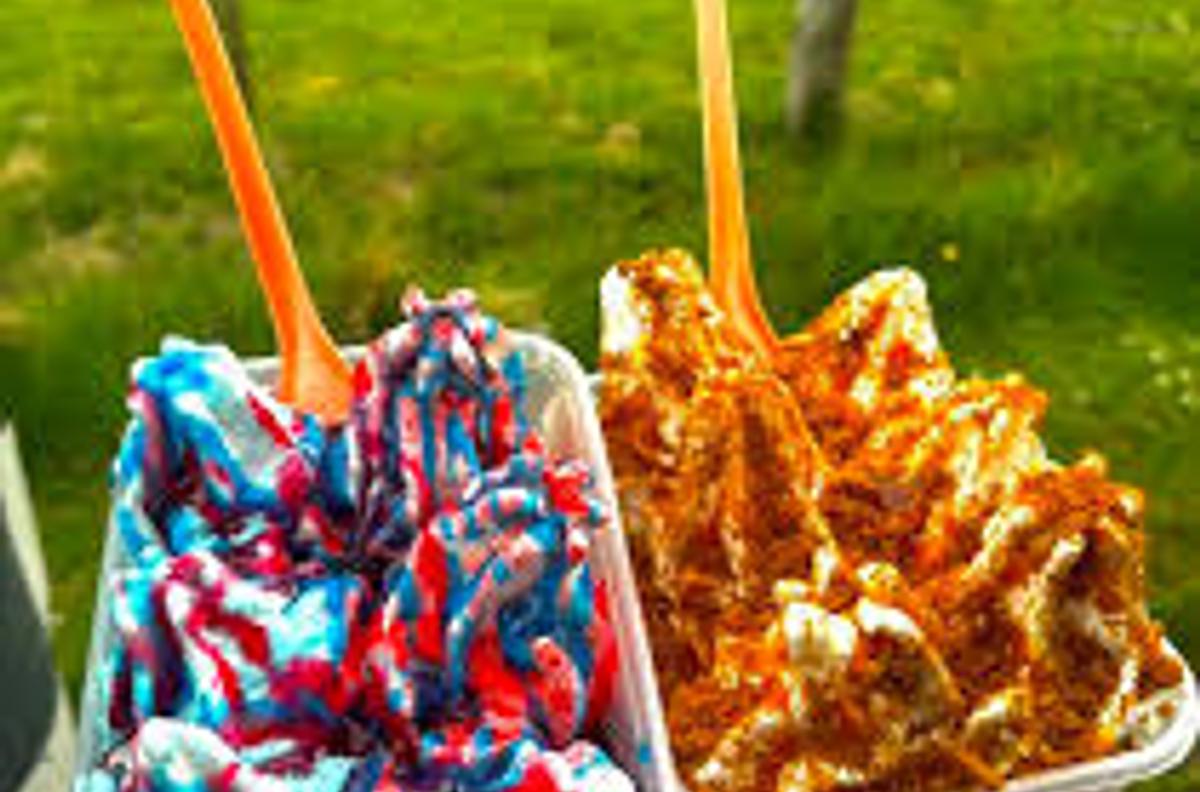 Ice cream van dessert van