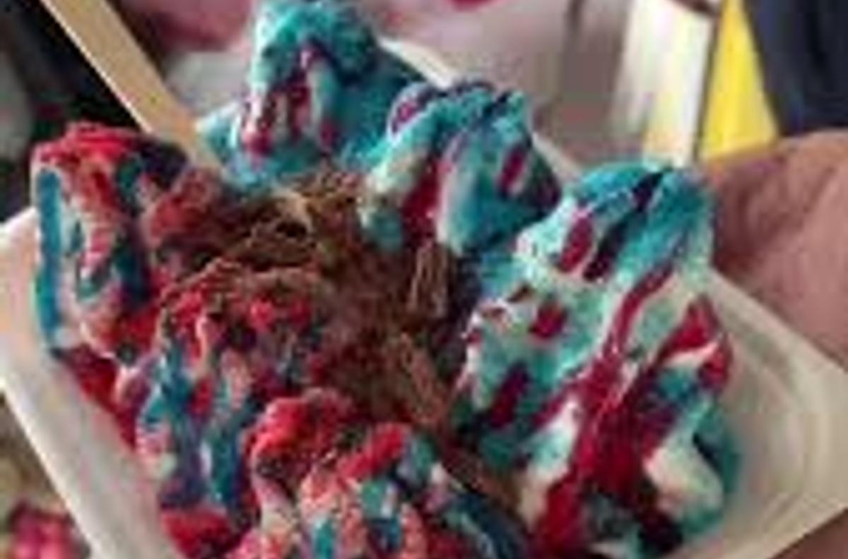 Ice cream van dessert van
