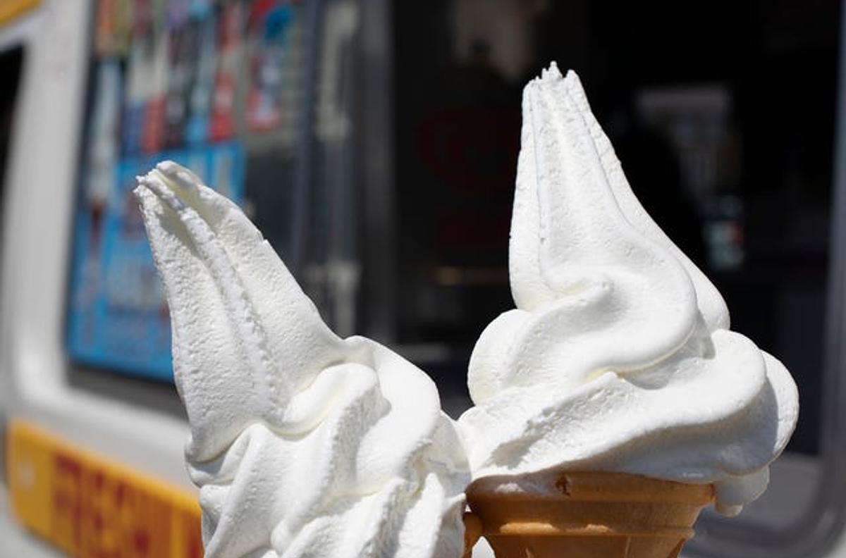 Ice cream van dessert van