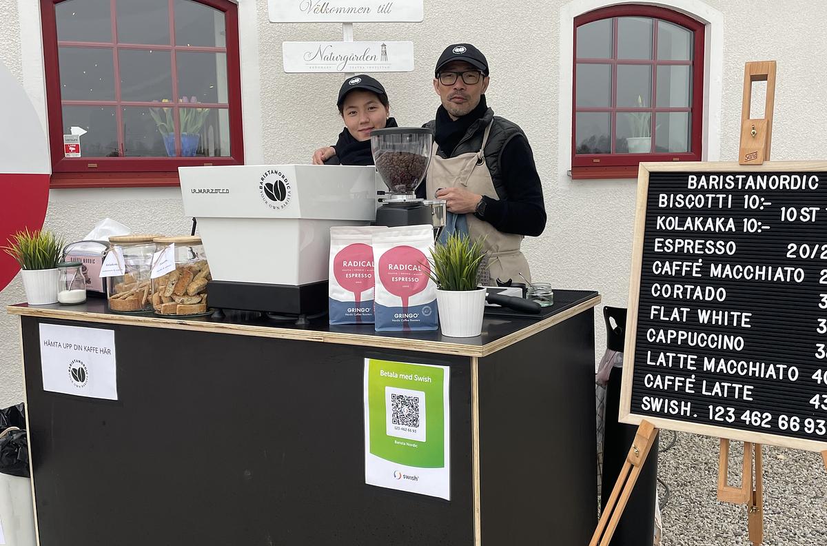 Mobil kaffe & matcha bar